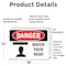 Signmission Safety Culture Sign, 18 in Width, Vinyl Decal, Rectangle OS-2PACK-DS-D-1218-L-1603 - alternate 6